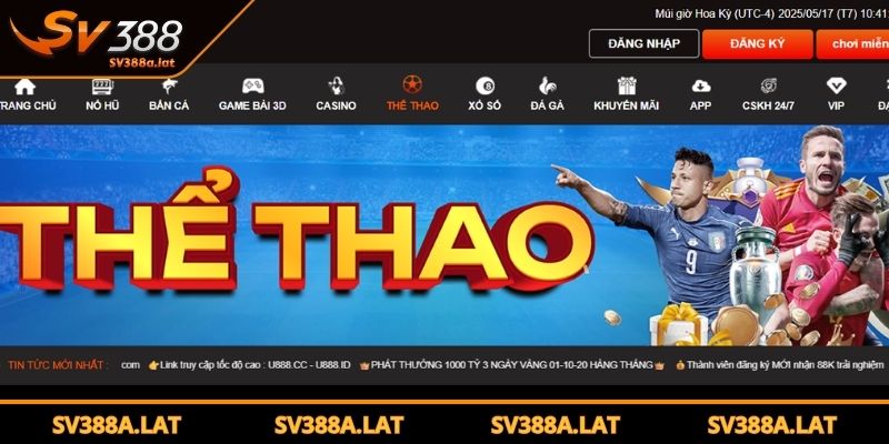 the-thao-sv388-tong-quan